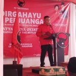 DPC PDI Perjuangan Kabupaten Sukabumi Rayakan HUT ke-52 Dan Deklarasi Dukung Megawati