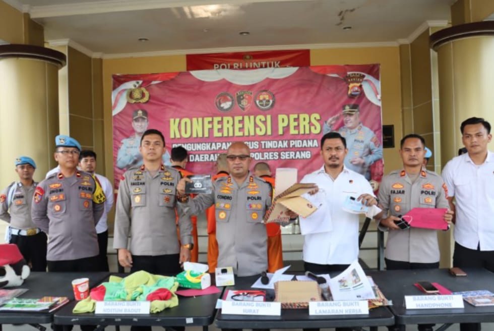 Polres Serang dan Jajaran Amankan 66 Preman dalam Kegiatan Sepekan Operasi Pekat Premanisme