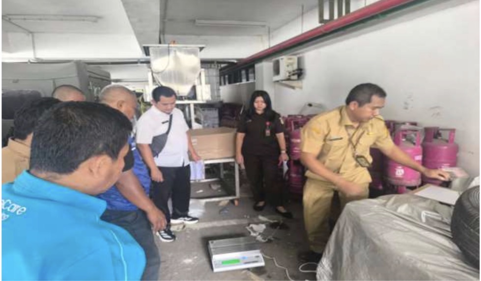 KEGIATAN PENDAMPINGAN TEKNIS KEPADA KEJAKSAAN NEGERI KABUPATEN BOGOR TERKAIT TEMUAN BARANG BUKTI DUGAAN TINDAK PIDANA BERUPA TABUNG GAS LPG DAN SOLAR