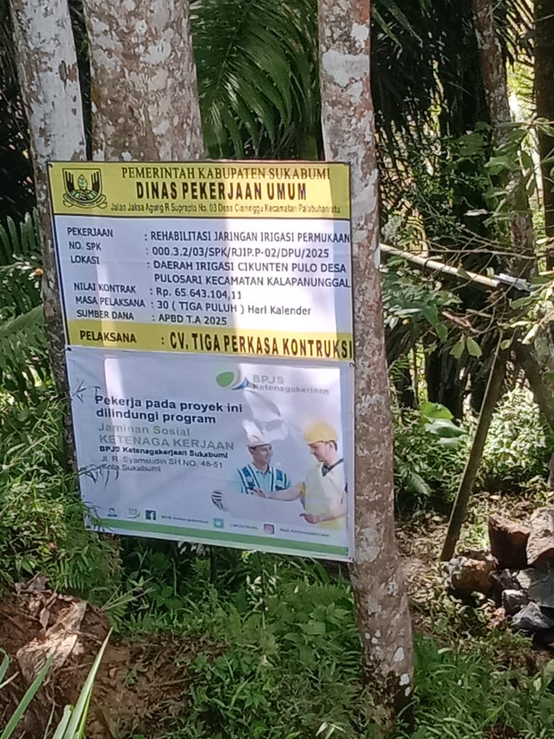 Dinas PU Bidang SDA Jawab Kebutuhan Masyarakat Pulosari Kalapanunggal