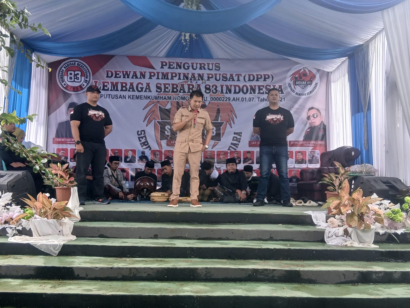 Dewan Tedi Setiadi Dan Forkopimcam Hadir Di Hari Ulang Tahun Sabara 83 Yang Ke 5 Tahun