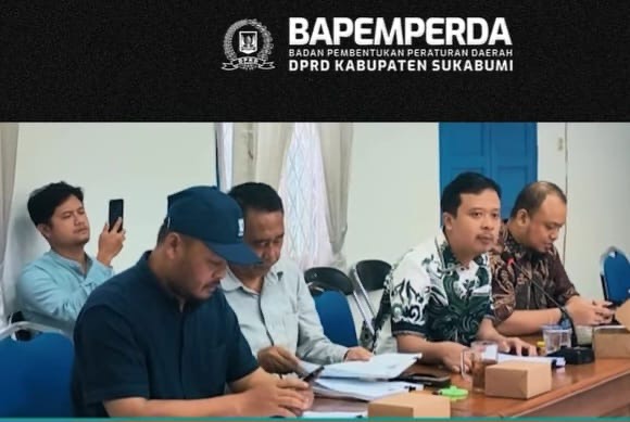 Bapemperda DPRD Sukabumi Perdalam Dua Raperda Strategis di Bidang Perhubungan dan Ketertiban Umum