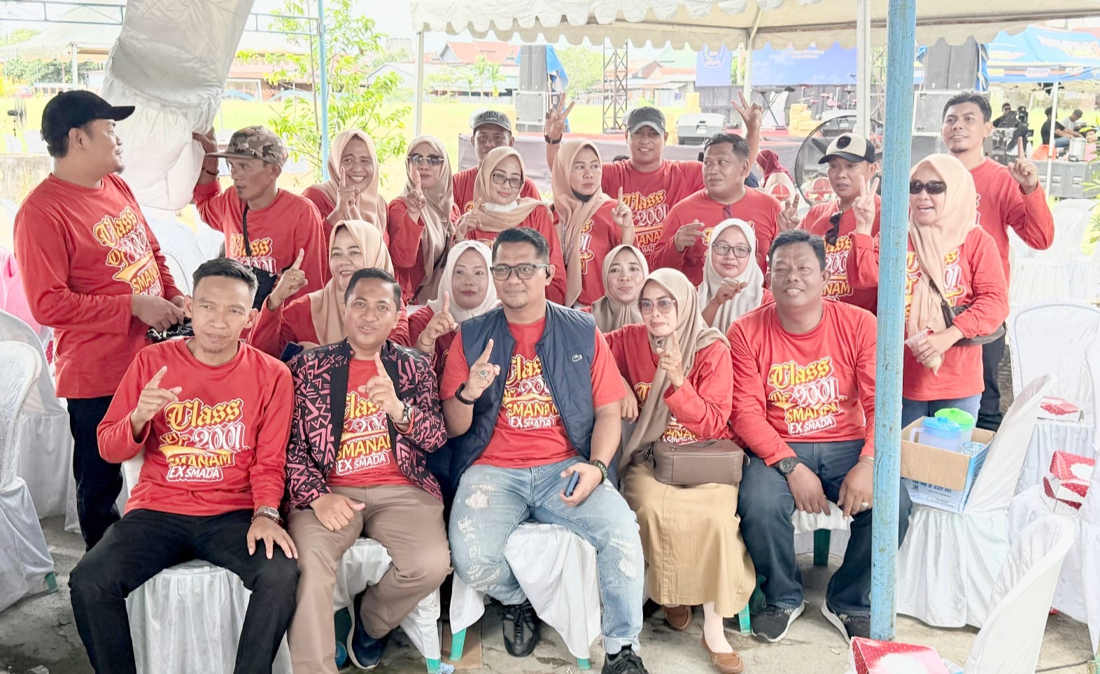 Ribuan Alumni SMAN 2 Pinrang Hadir Meriahkan Reuni Akbar ke-3