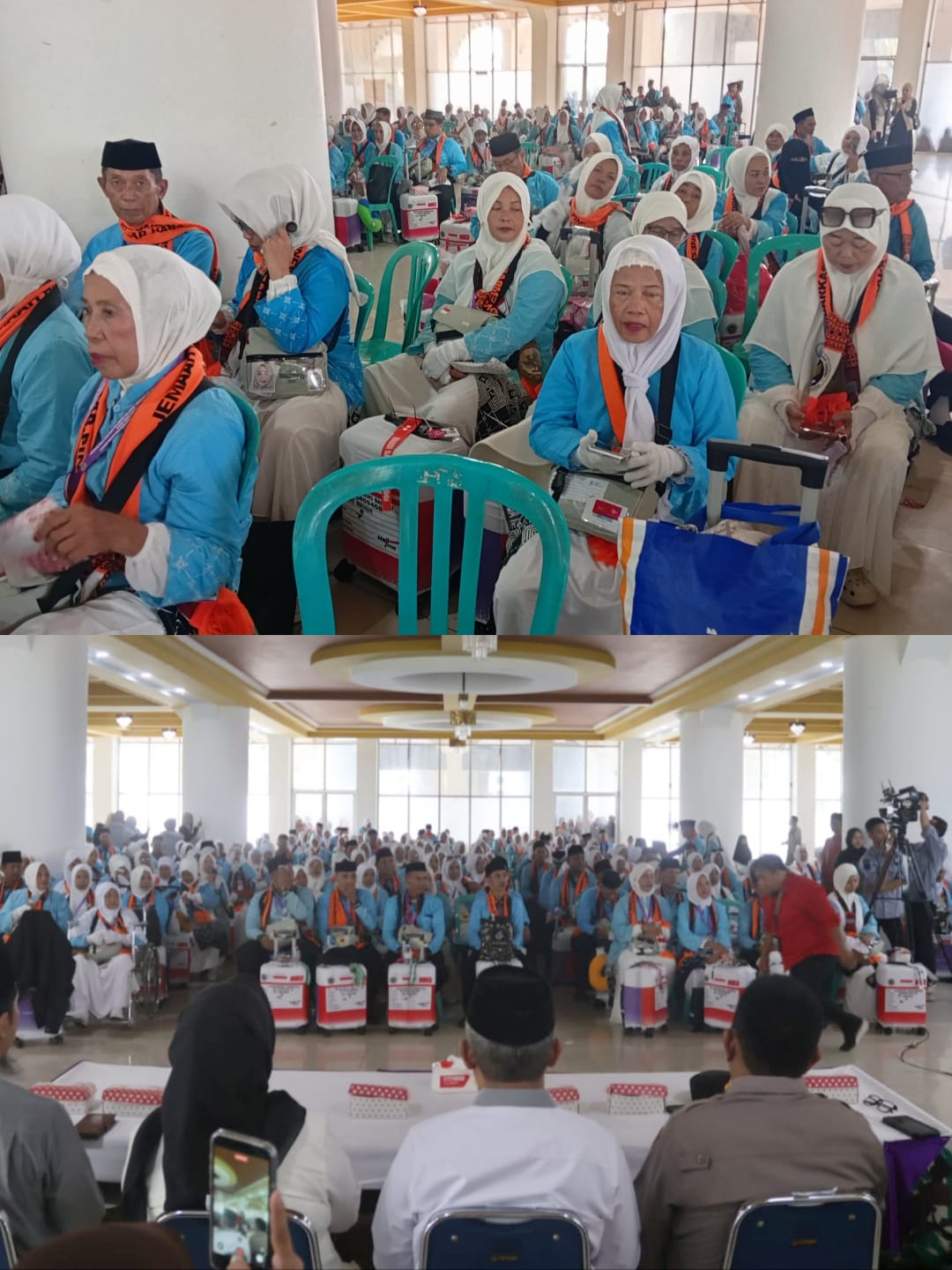 Wabup Sudirman Bungi Lepas Rombongan Jemaah Calon Haji Kabupaten Pinrang