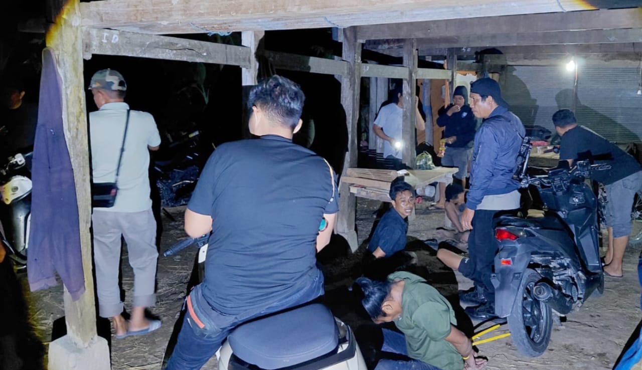 Pesta Sabu di Cempa Dibubarkan, Polisi Tangkap Terduga Pencuri Motor, Hewan dan Traktor