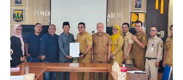 Komisi Al DPRD Kabupaten Sukabumi Lakukan Raperda terkait Kawasan dan Tanah Terlantar