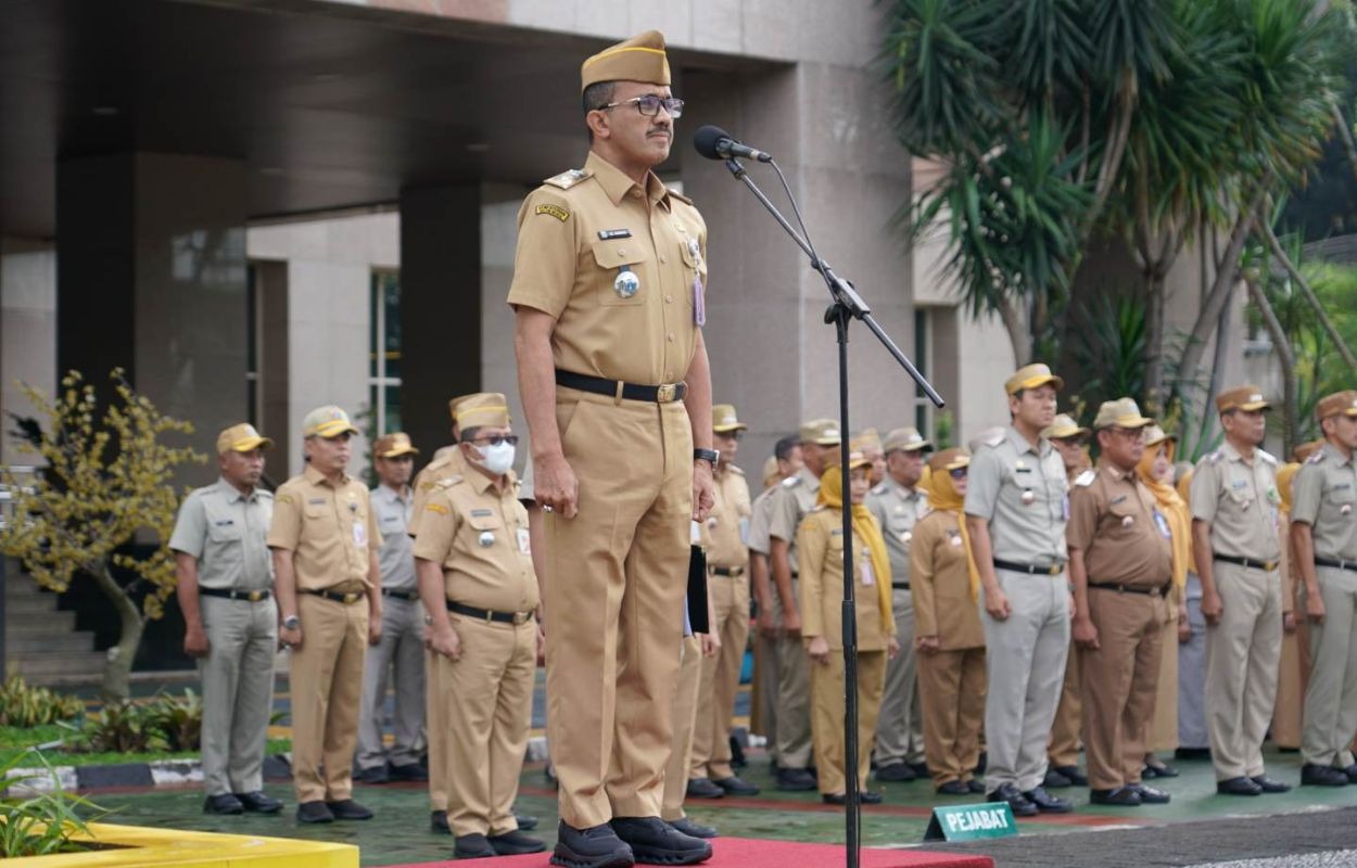 Akhir Tugas, Walikota Jaksel M Anwar &nbsp;ASN Pemkot Jaksel Tetap Solid
