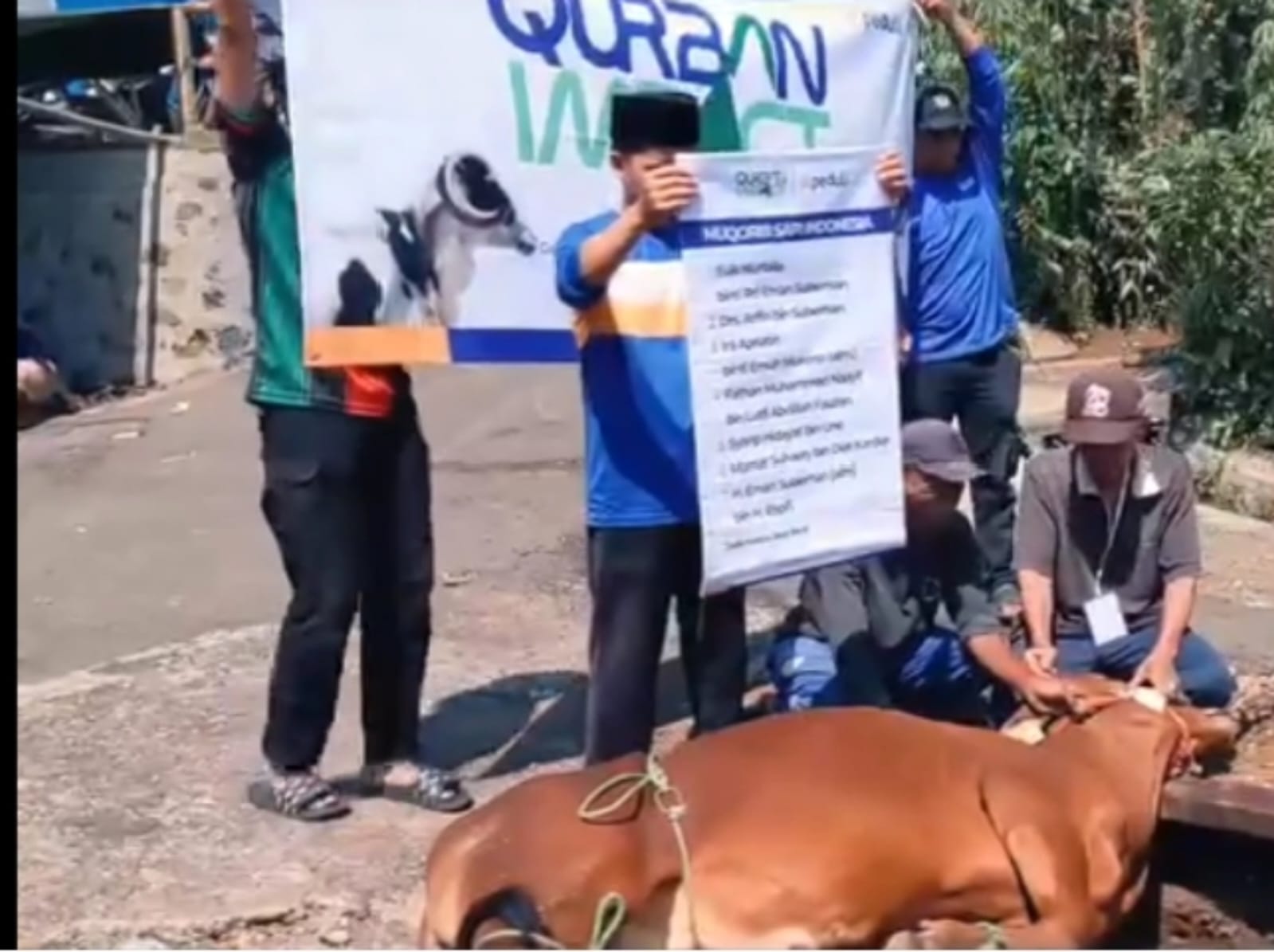 &ldquo;Qurban Impact&rdquo; 3 ekor SAPI Di Tasikmalaya Disorot, Warga Sebut Pembagian Daging Minim dan Tidak Merata