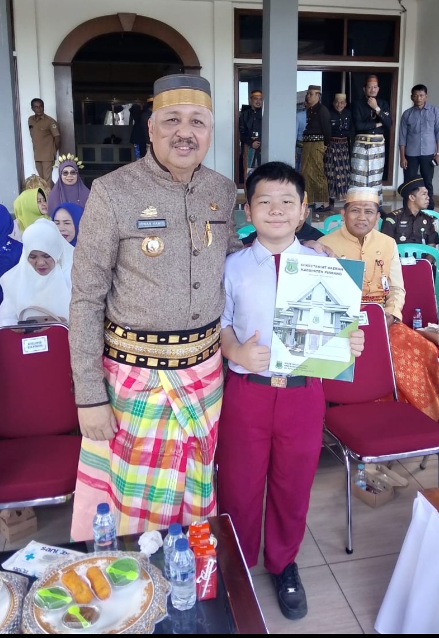 Nicolas, Murid UPT SDN 8 Pinrang Harumkan Nama Kabupaten Pinrang di Tingkat Nasional 