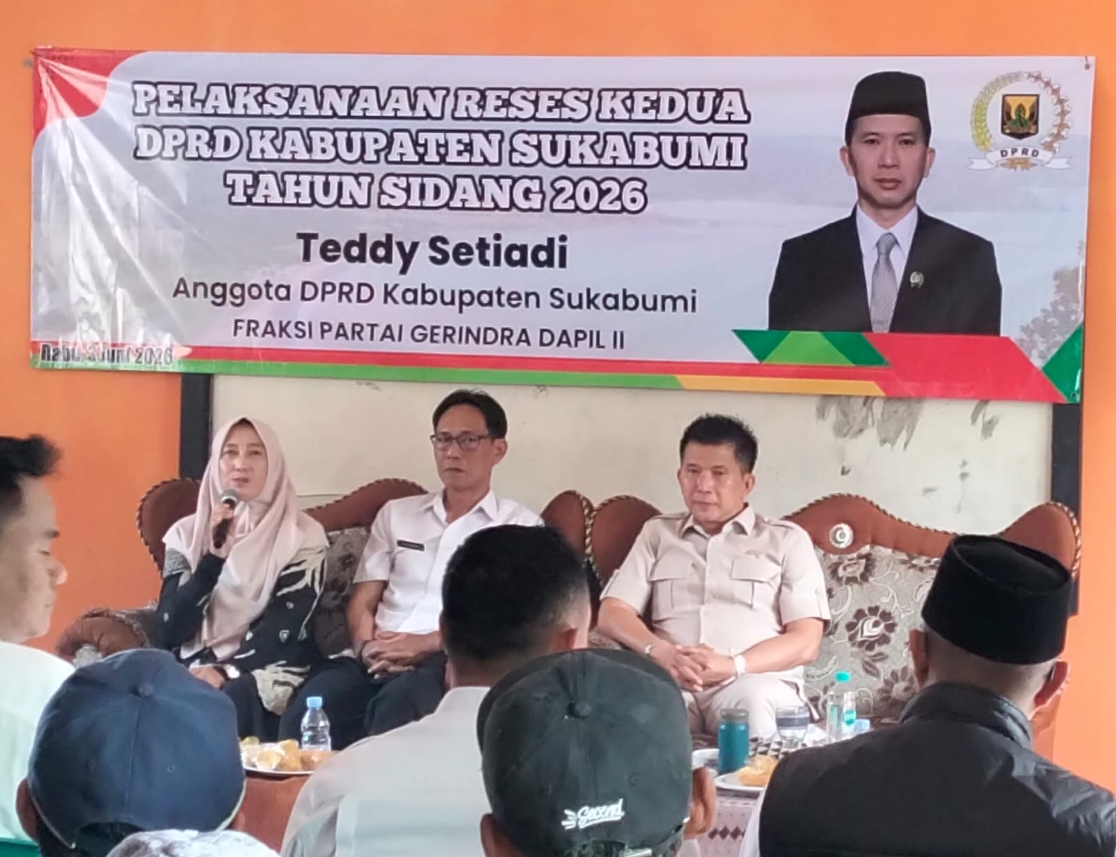 Anggota DPRD Kabupaten Sukabumi Tedyy Setiadi Laksanakan Reses Ke-2 di Tiga wilayah Desa